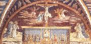 GOZZOLI, Benozzo Madonna and Child Surrounded by Saints (detail)g dfg oil painting on canvas
